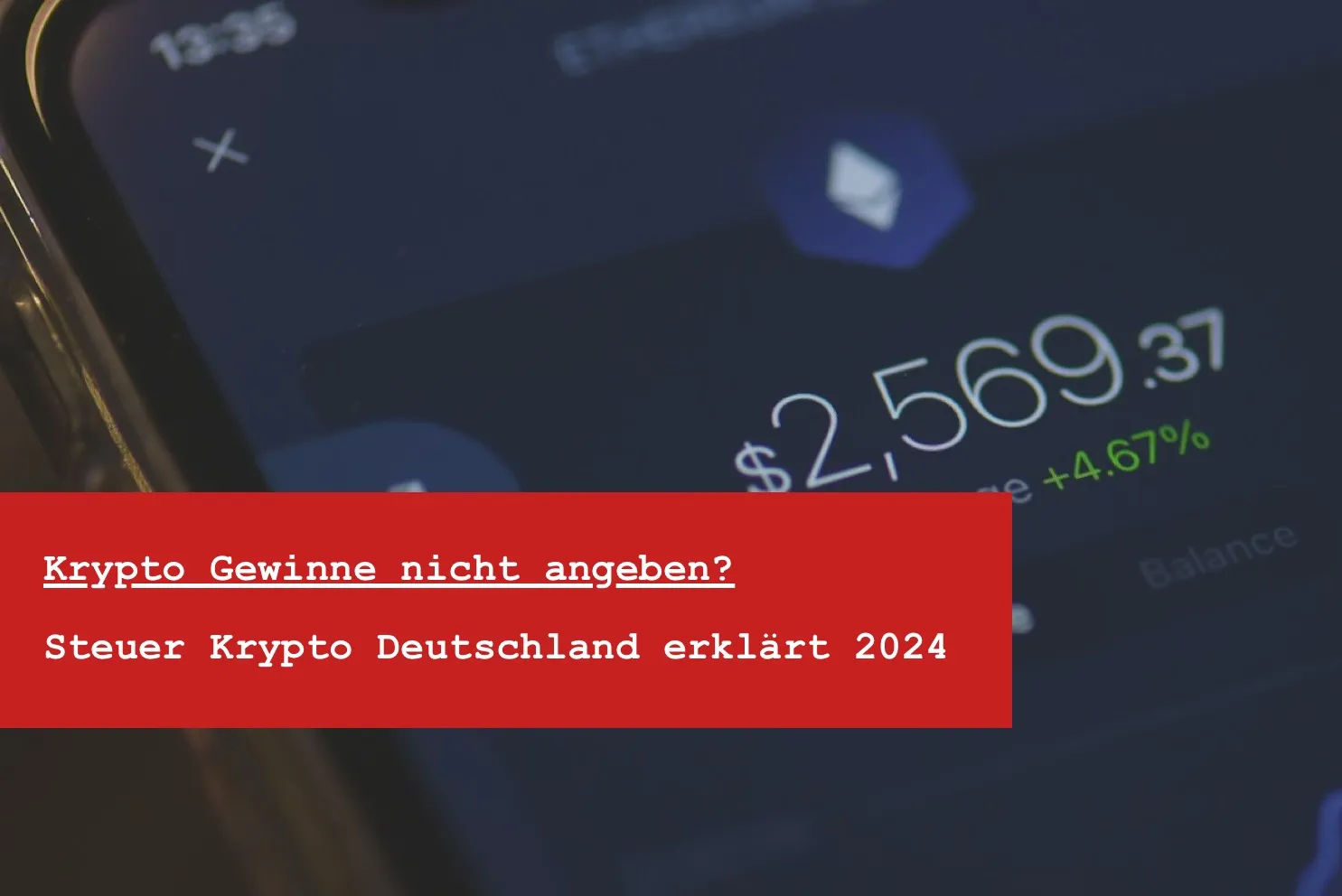 Titelbild: Krypto-Gewinne nicht angeben: Steuerpflicht, Risiken und NFT-Besteuerung