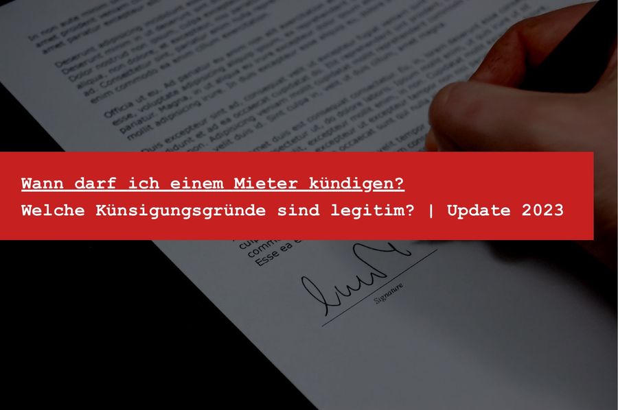 Mieter kündigen: Gründe und Fristen für die Vermieterkündigung